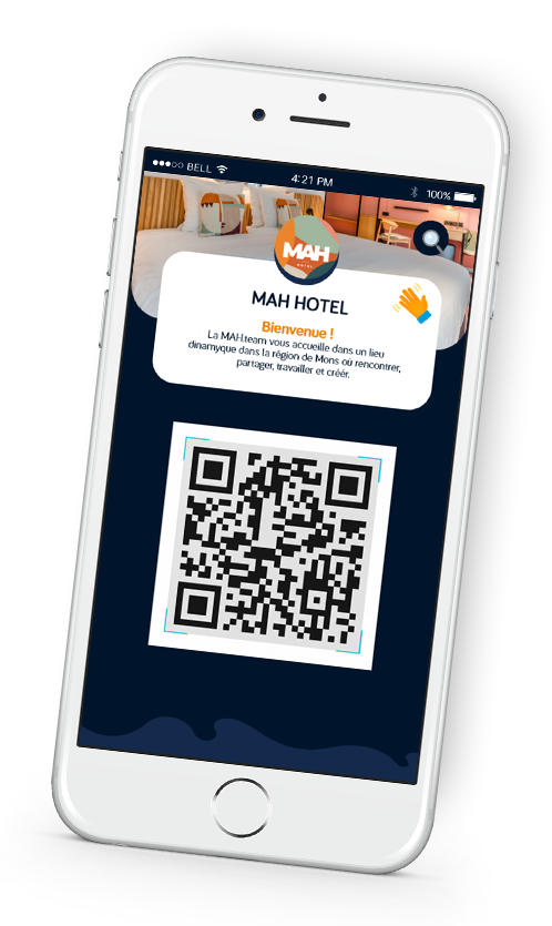 Exemples de l'interface d'une catégorie dans Smartguest